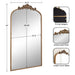 Full Length Mirror 24x42 Gold 2