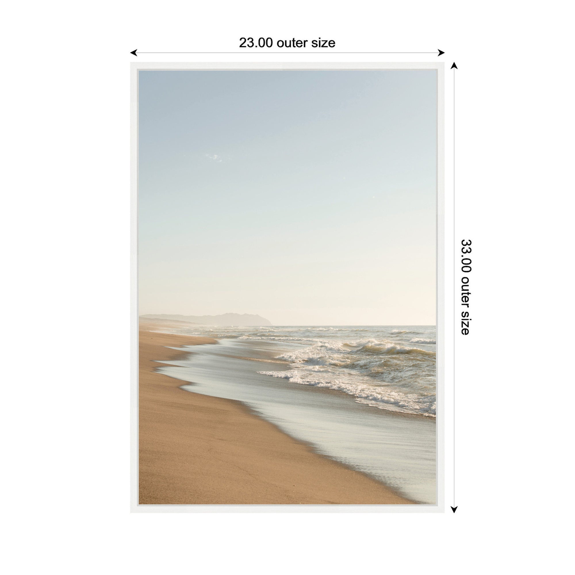 Framed Canvas 23x33 Sylvie White 2