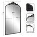Full Length Mirror 24x42 Black 2