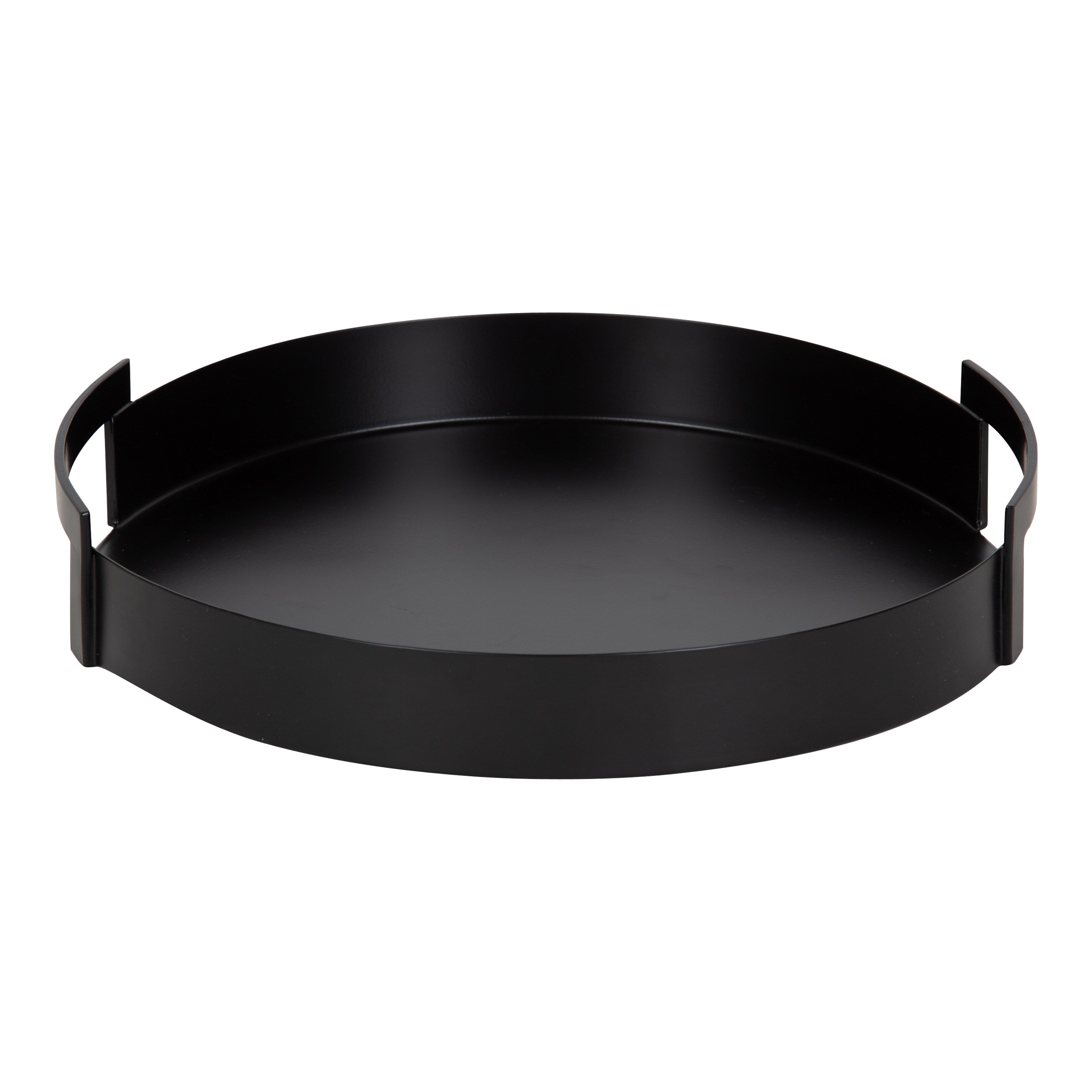 Single Tray Black 15" Diameter 3