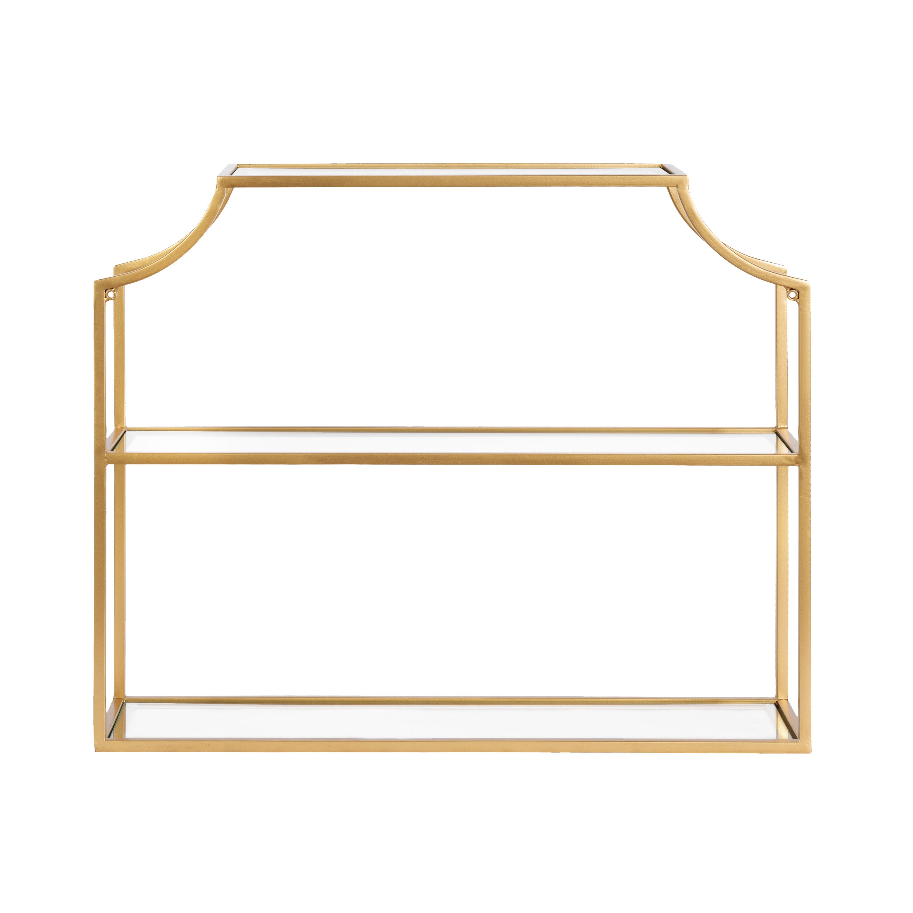 Accent Shelf Gold 24x20 4