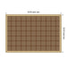 Pinboard 38x26 Florence Gold 2