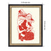 Mounted Canvas Castellan Black 13x16 2