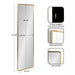 Full Length Mirror Gold 16x48 2