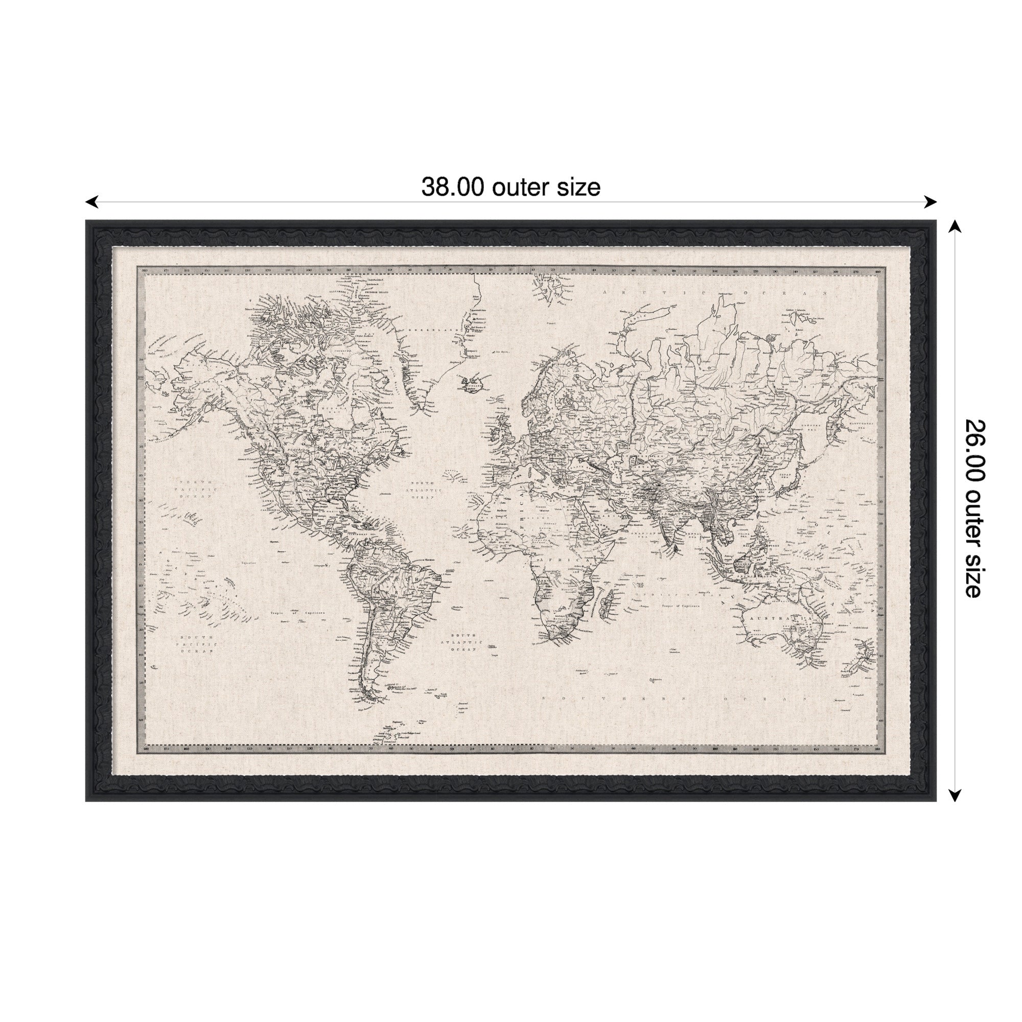 Magnetic Canvas 38x26 Bethany Black 2