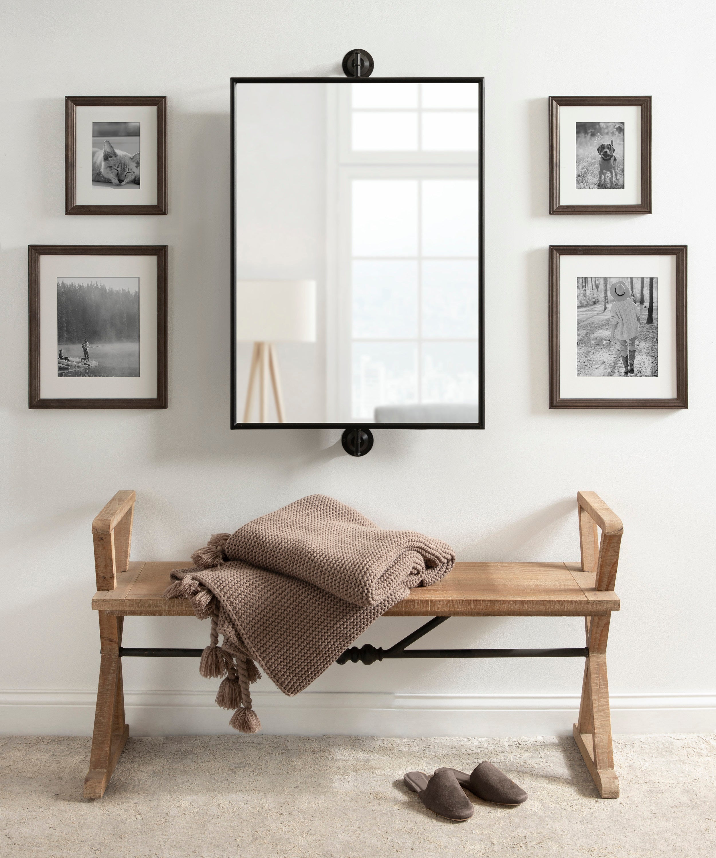 Functional Mirror 24x40 Black 7