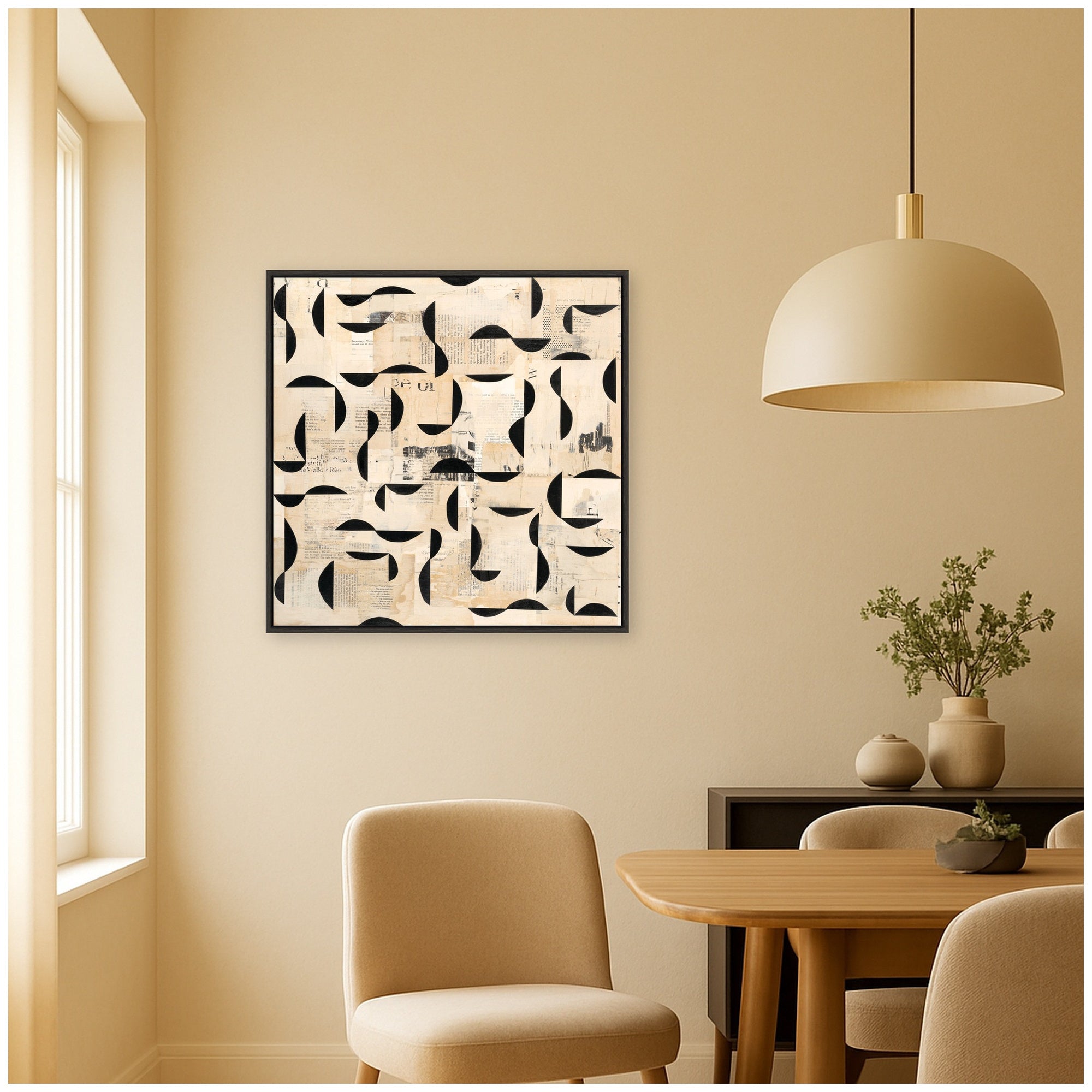 Half Moon Bay FC by Felicia Dadak Framed Canvas Wall Art Print