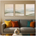 Framed Canvas Sylvie Dark Gold 3 Piece Set 18x24 6