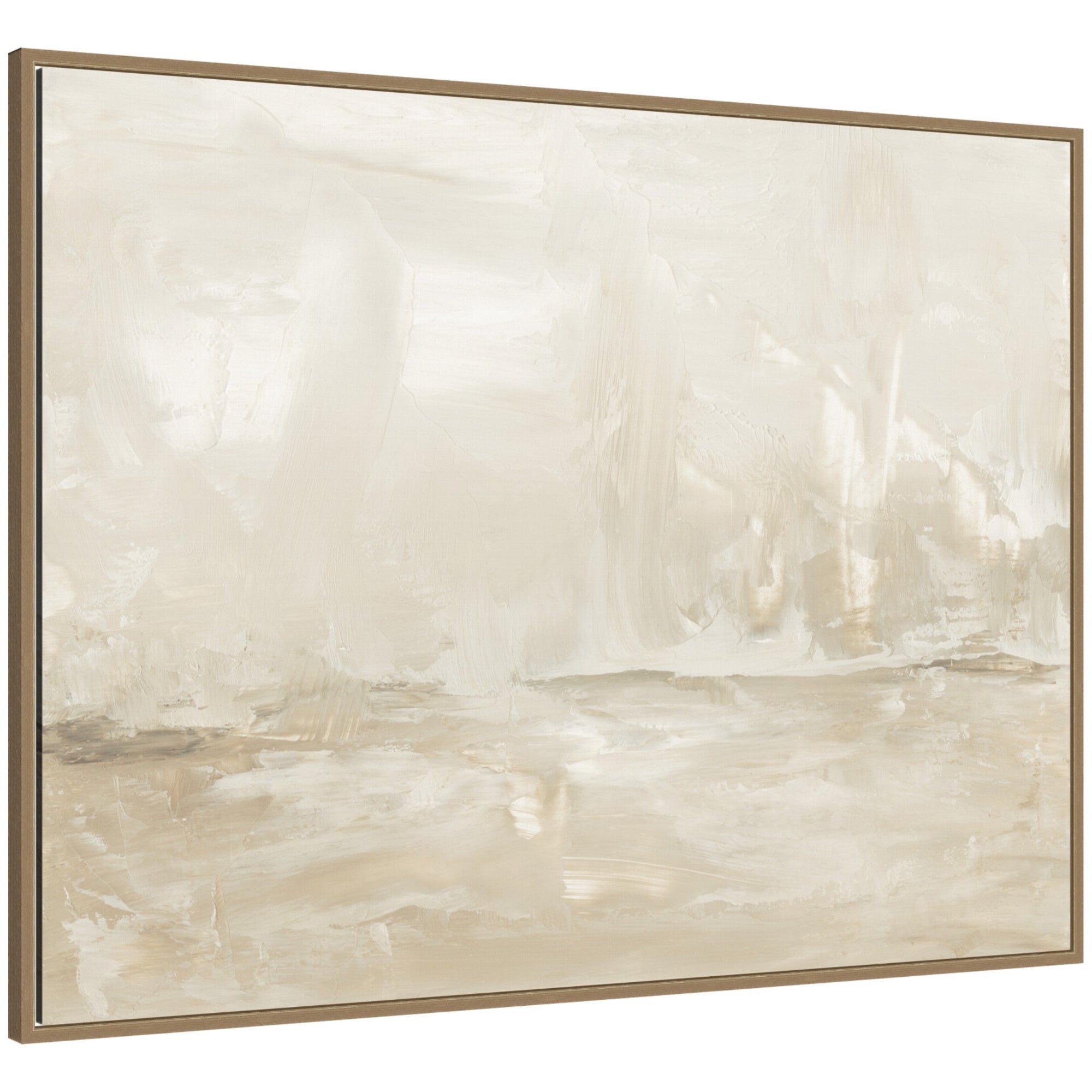 Framed Canvas 42x32 Sylvie Dark Gold 1