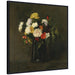 Framed Canvas 30x30 Sylvie Beaded Black 1