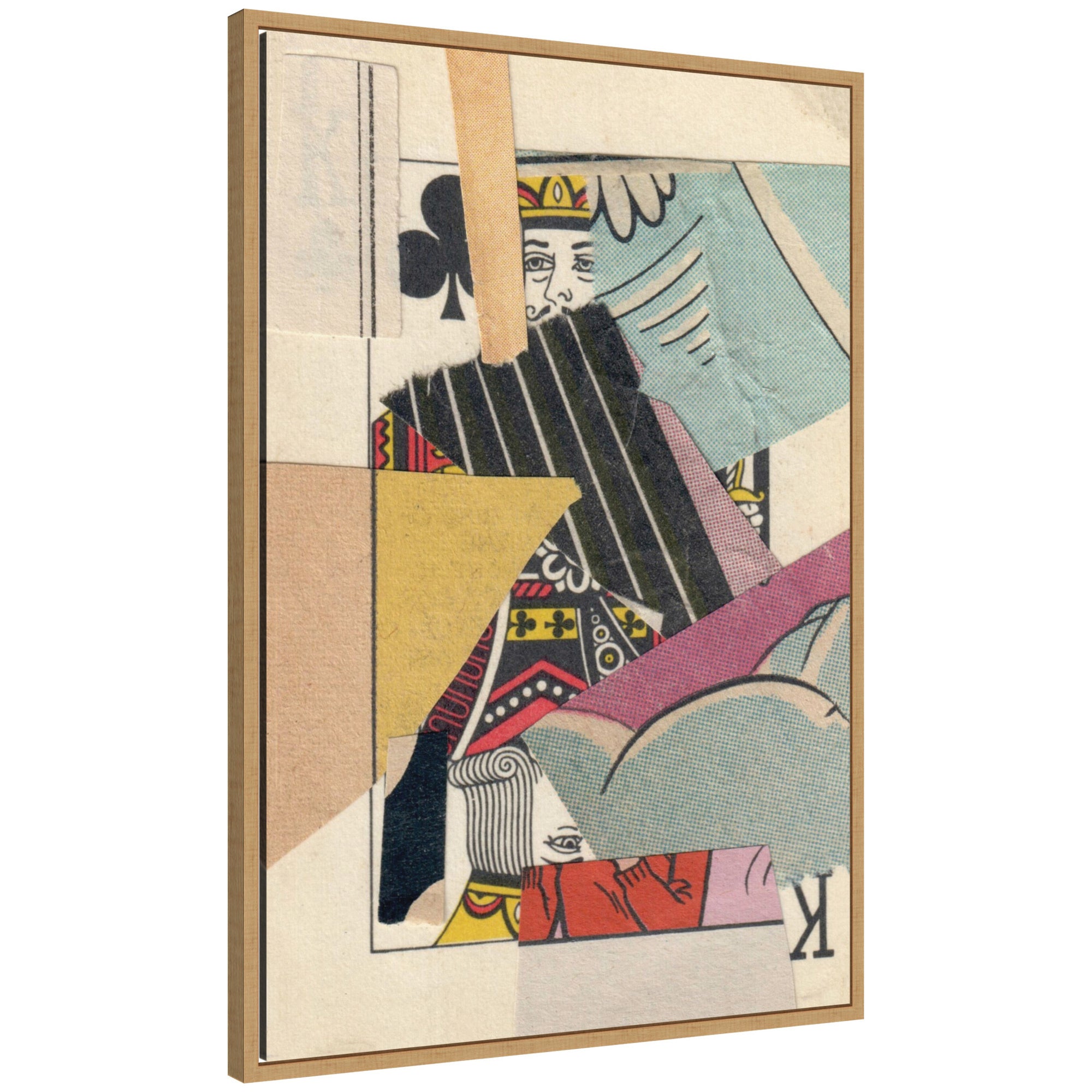 Framed Canvas Sylvie Natural 23x33 1
