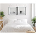 Framed Art Set Svelte Noir Black 2 Piece Set 25x25 6
