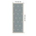Magnetic Canvas 14x38 Florence Silver 2