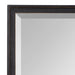 Rectangle Mirror Black 20x30 3