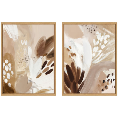 Art Set 2 Piece Set 18x24 Sylvie Natural 1