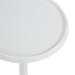 Drink Table White 9x9x23 4