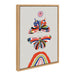 Framed Canvas Sylvie Natural 18x24 1