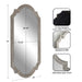 Full Length Mirror Gray 20x42 2