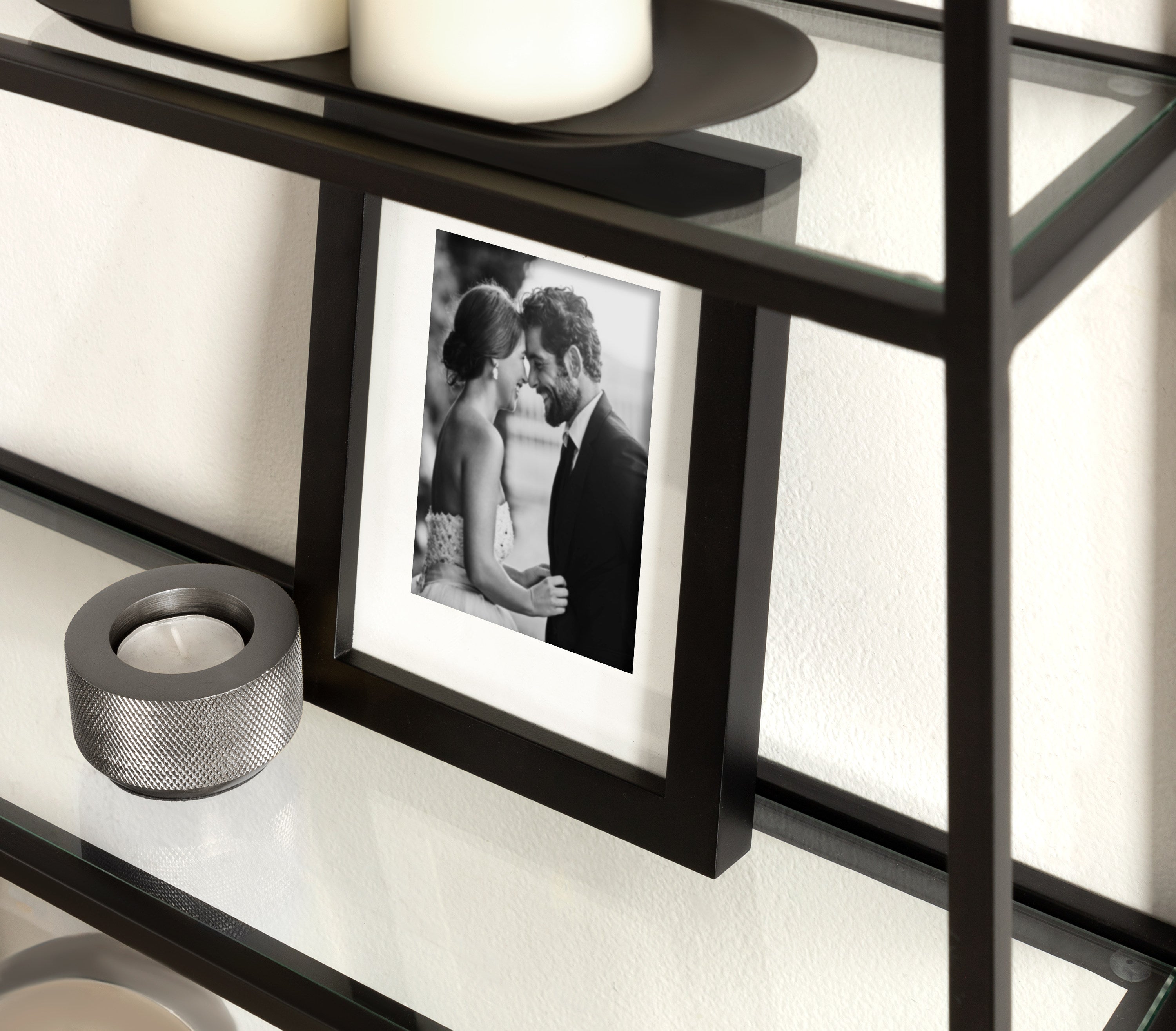 Accent Shelf Black 21x30 7