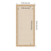 Pinboard 19x43 Eva Ombre Gold Narrow 2