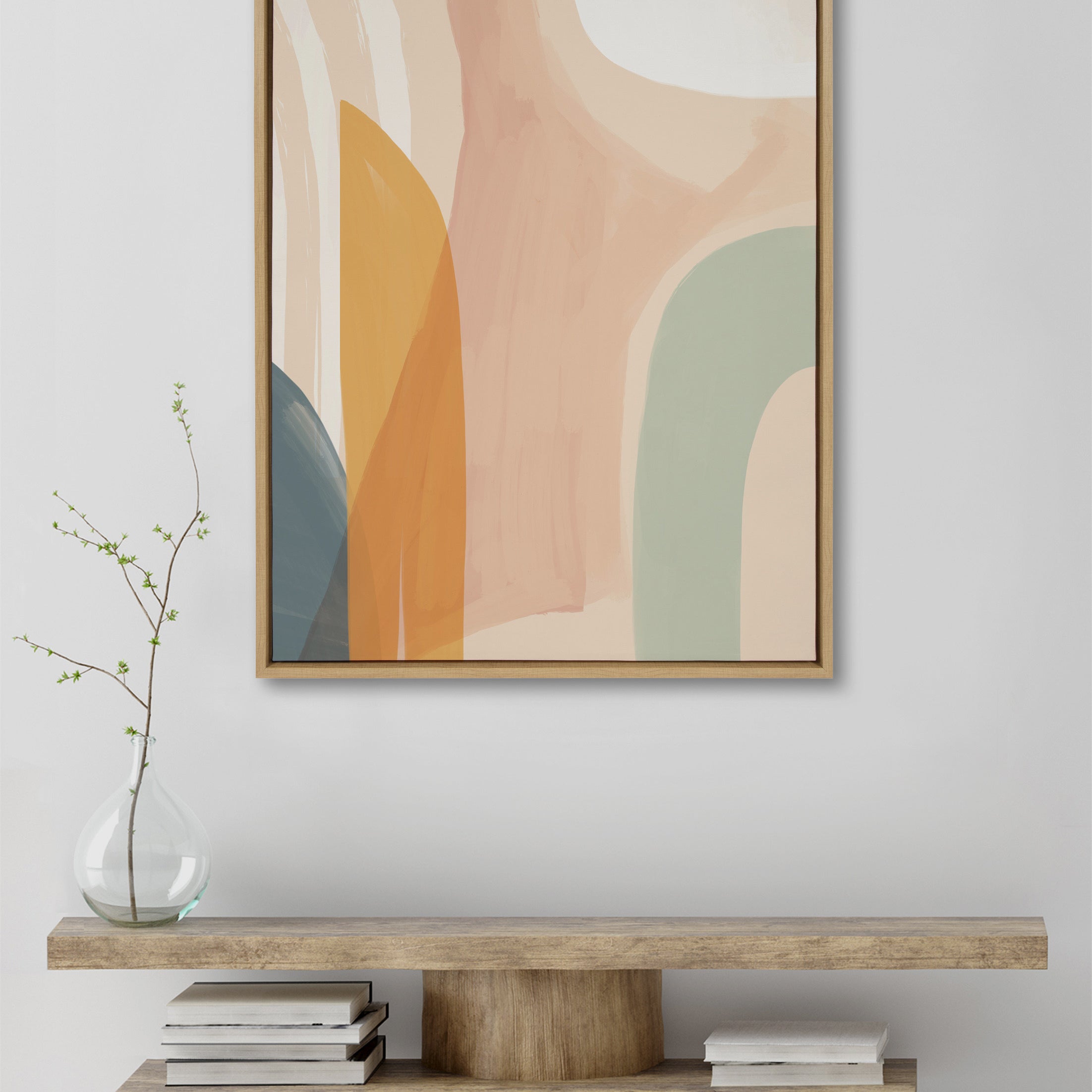 Framed Canvas 28x38 Sylvie Natural 7