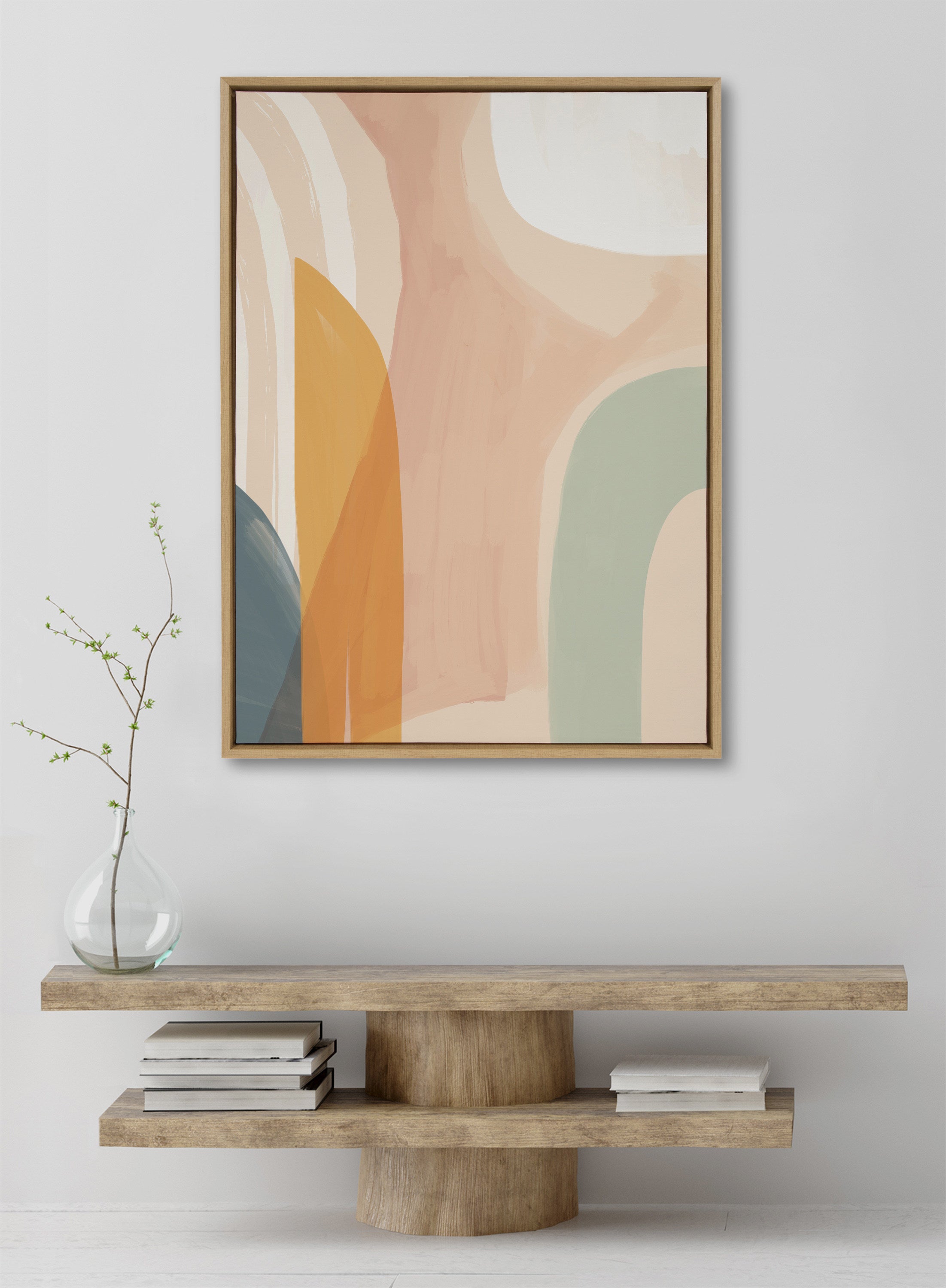 Framed Canvas 28x38 Sylvie Natural 7