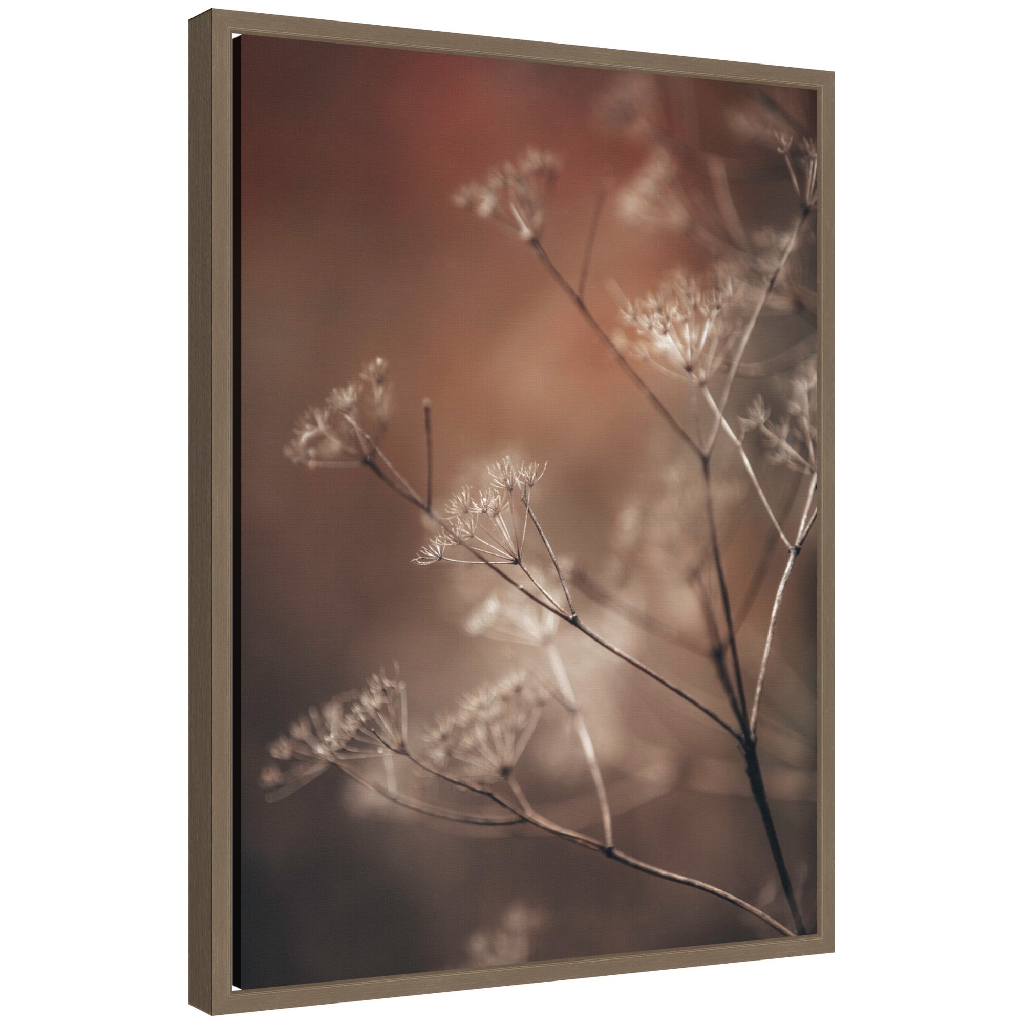Sylvie Autumn Foliage Framed Canvas by Alicia Abla