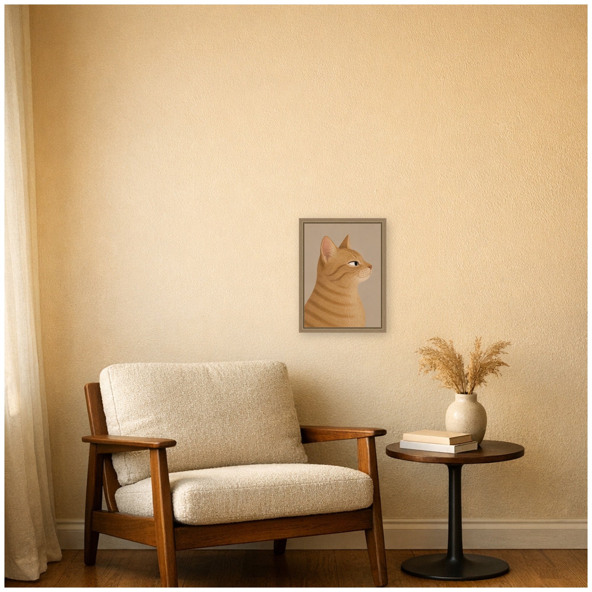 Framed Canvas 10x13 Sylvie Dark Gold 5