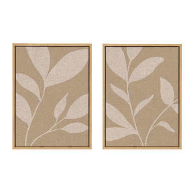 Art Set 2 Piece Set 18x24 Sylvie Natural 1