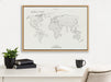 Framed Canvas Sylvie Natural 23x33 7