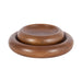 Serving Tray Walnut Brown 2 Piece 5