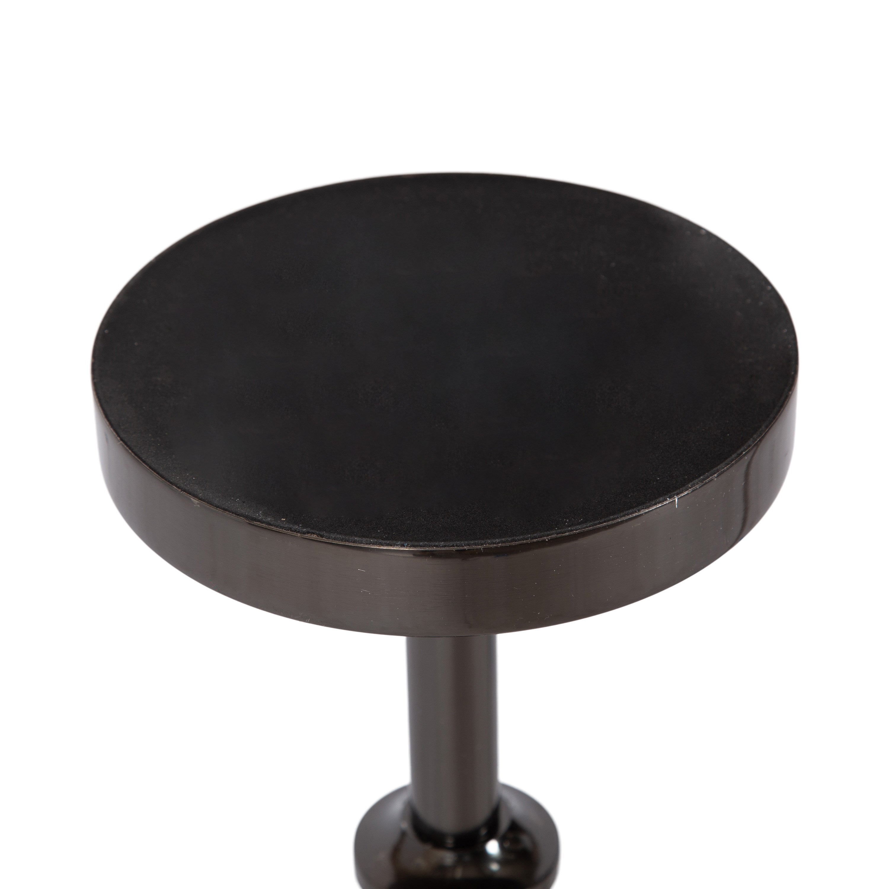 Drink Table White Pewter 10x10x30 6