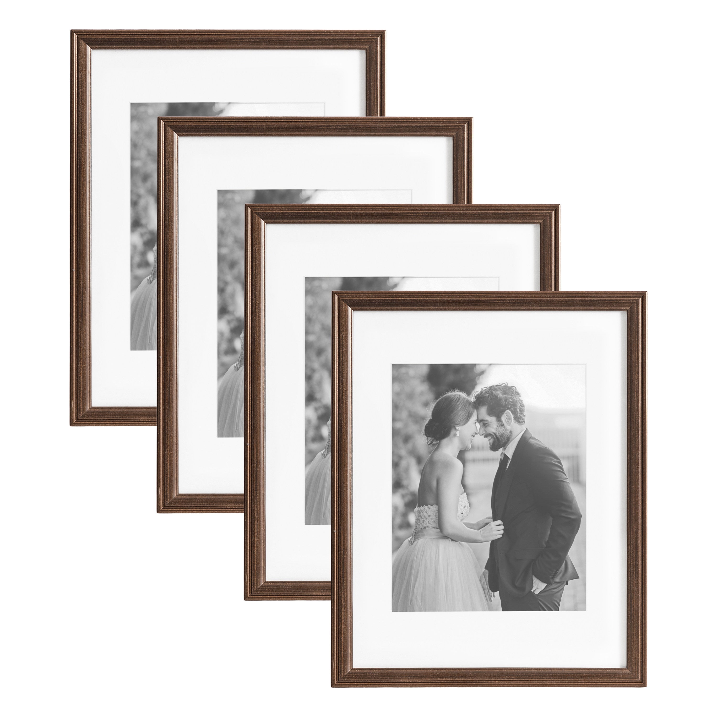 Wall Frame Bronze 11x14 matted to 8x10 1