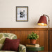 Mounted Canvas Castellan Black 13x16 5