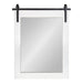 Rectangle Mirror White 22x30 2