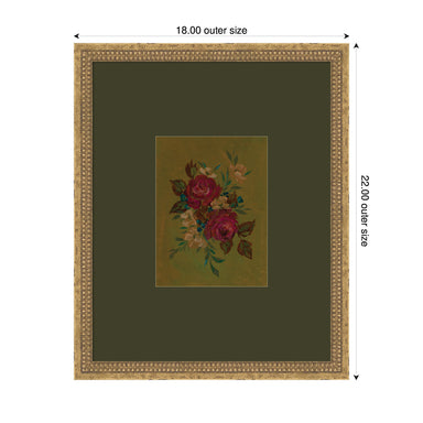 Framed Art 18x22 Castellan Gold 2