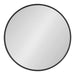 Round Mirror Black 30" Diameter 2