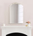 Arch Mirror 24x36 White 8