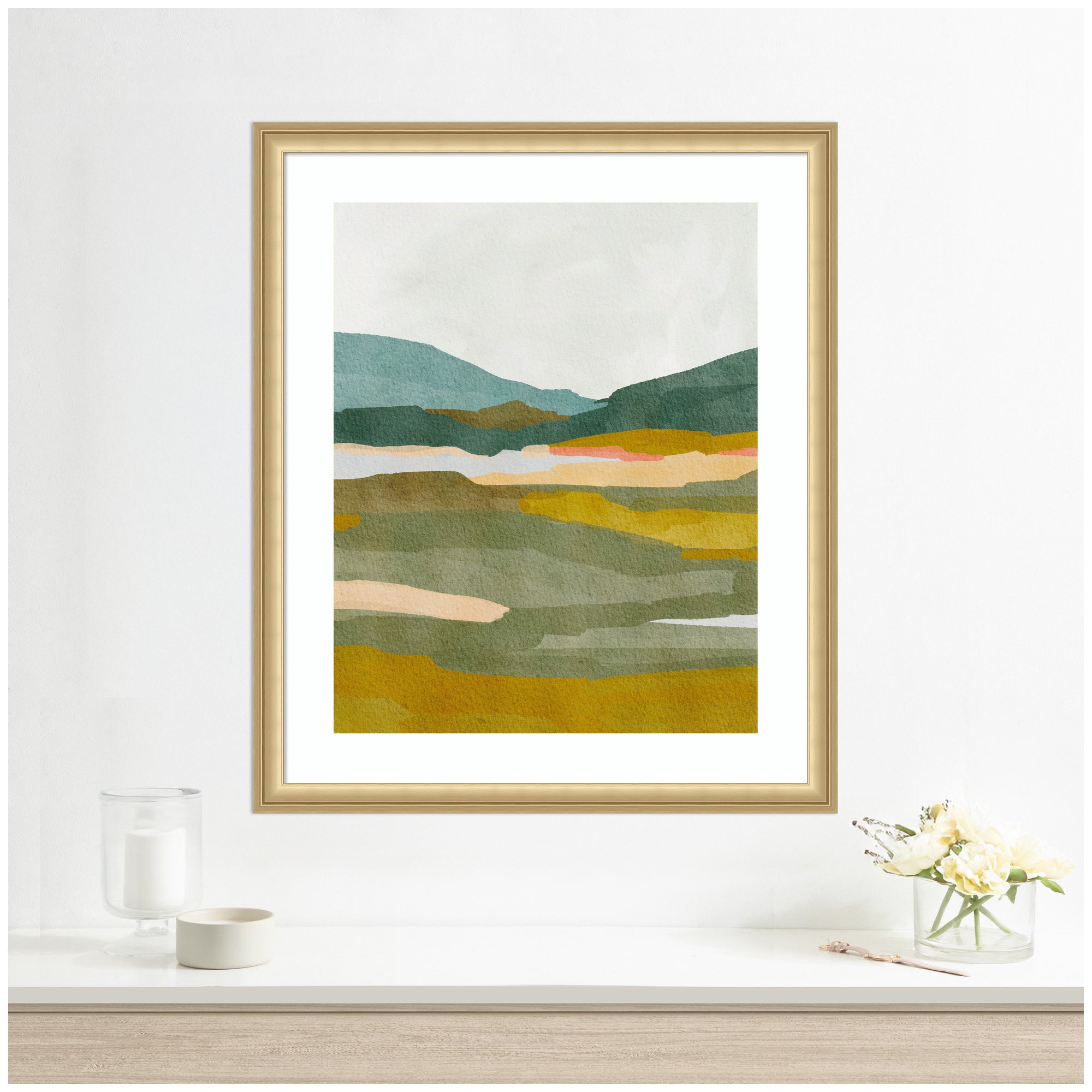 Framed Art Vibrant Abstract by Nikita Jariwala