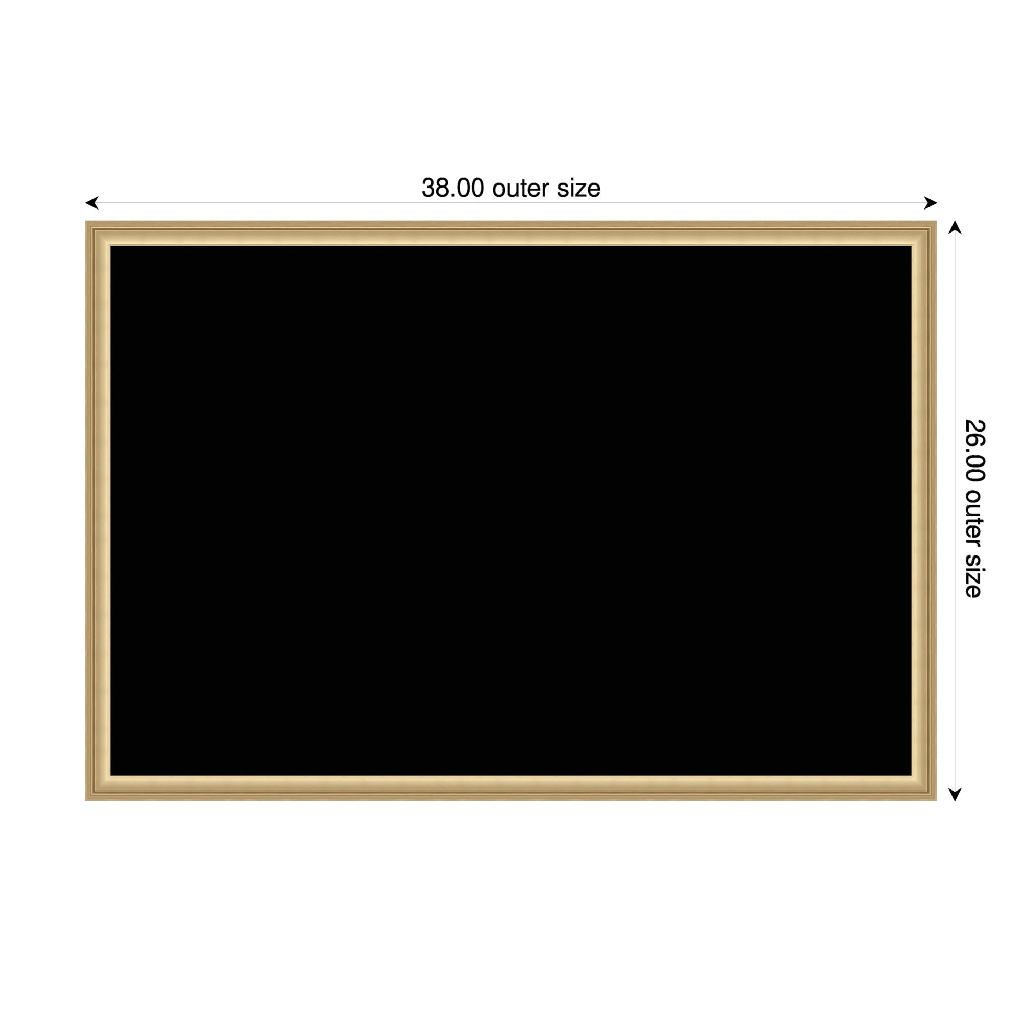 Magnetic Canvas 38x26 Florence Gold 2
