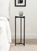 Drink Table White Black 9x9x23 6
