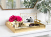 Single Tray Gold 17x13 4