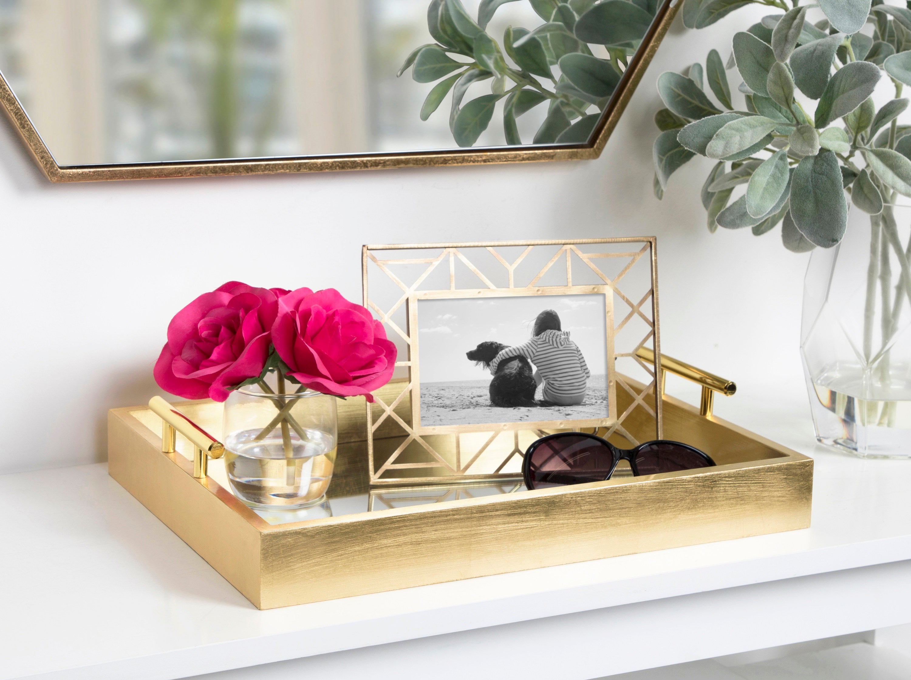 Single Tray Gold 17x13 4