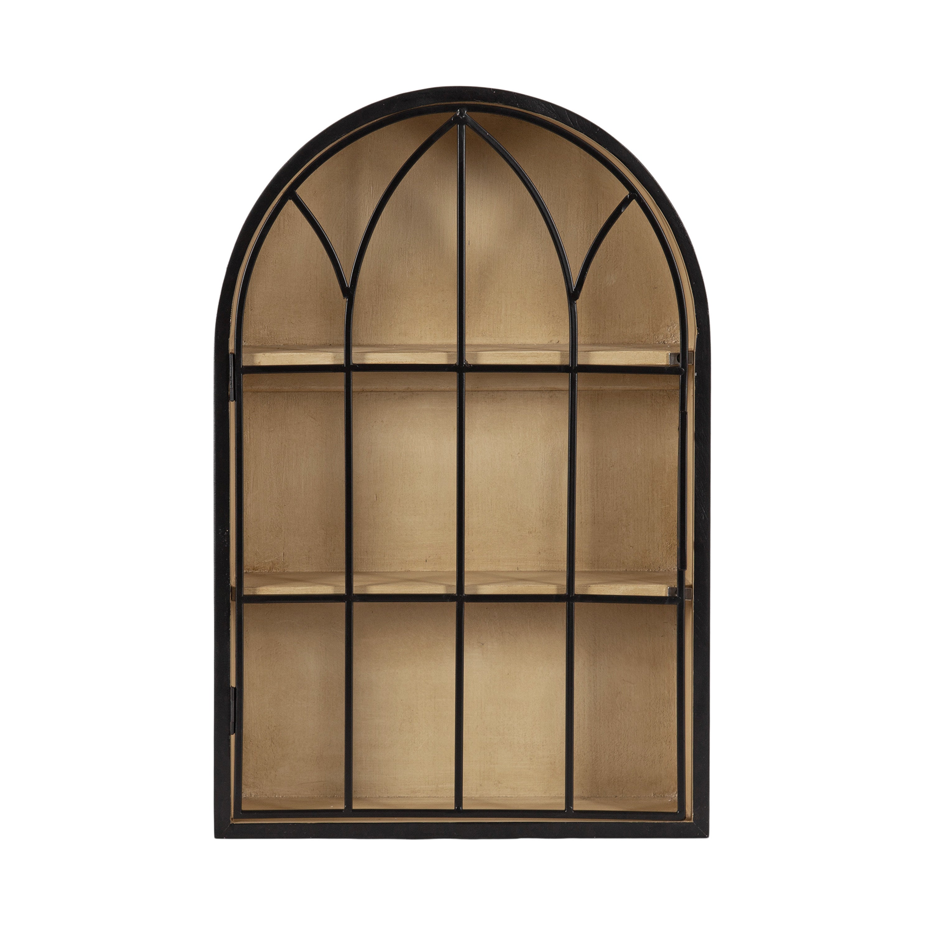Megara Arched Wall Mounted Cabinet