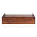 Floating Console Table Dark Brown 28x12x6.5 6