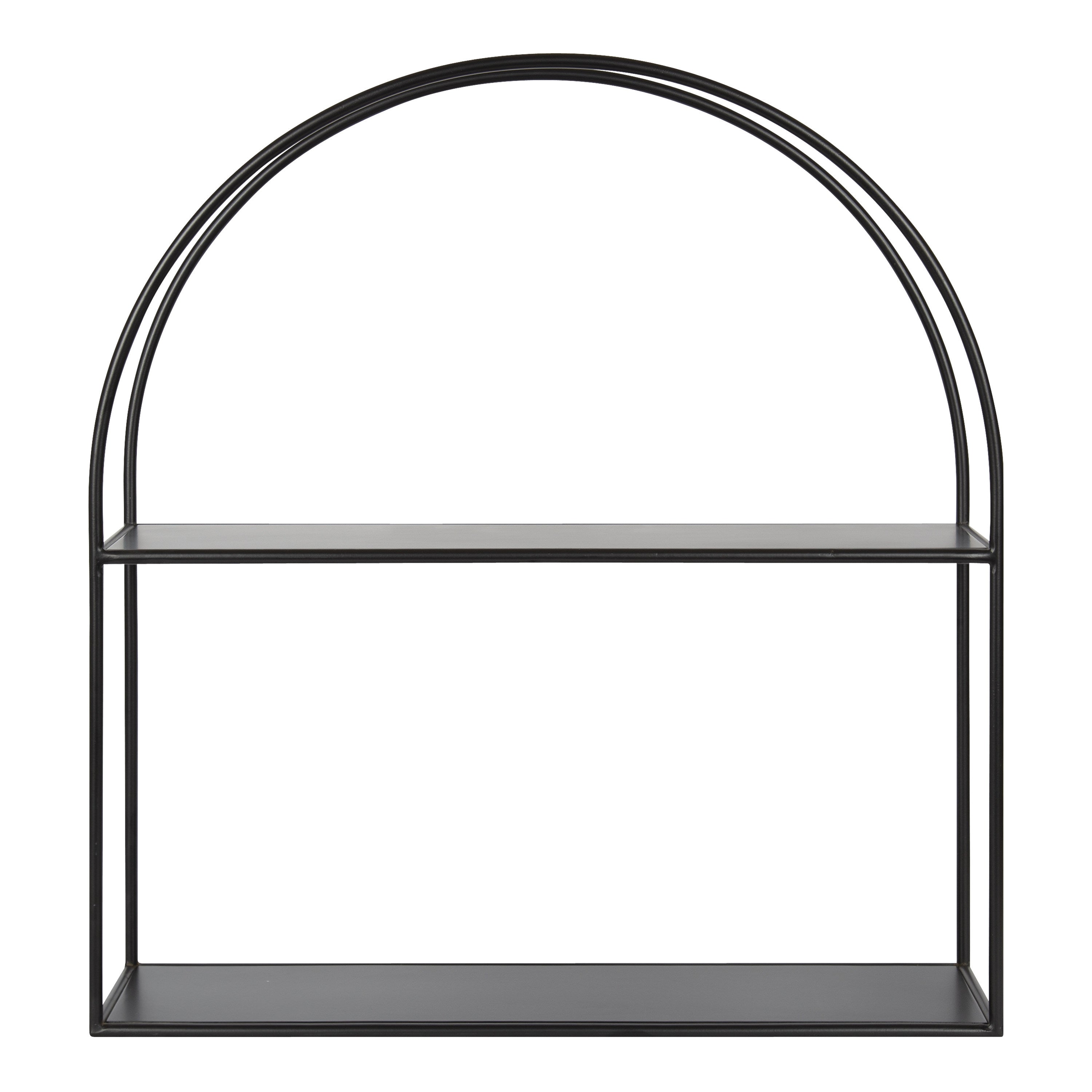 Accent Shelf 24x26 Black 3