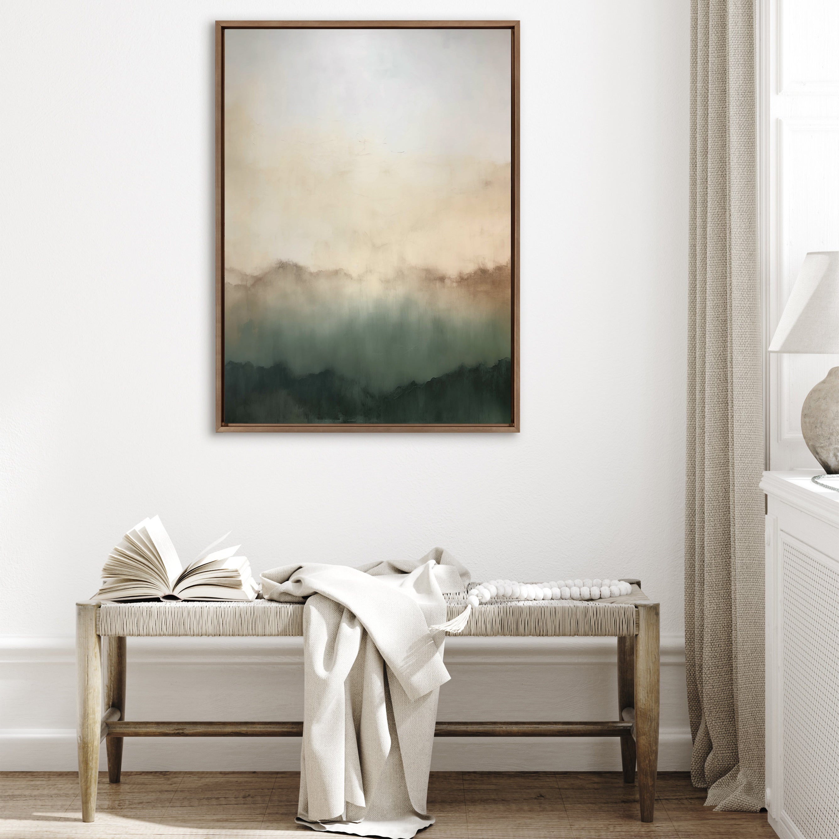 Framed Canvas 31.5x41.5 Sylvie Dark Gold 4