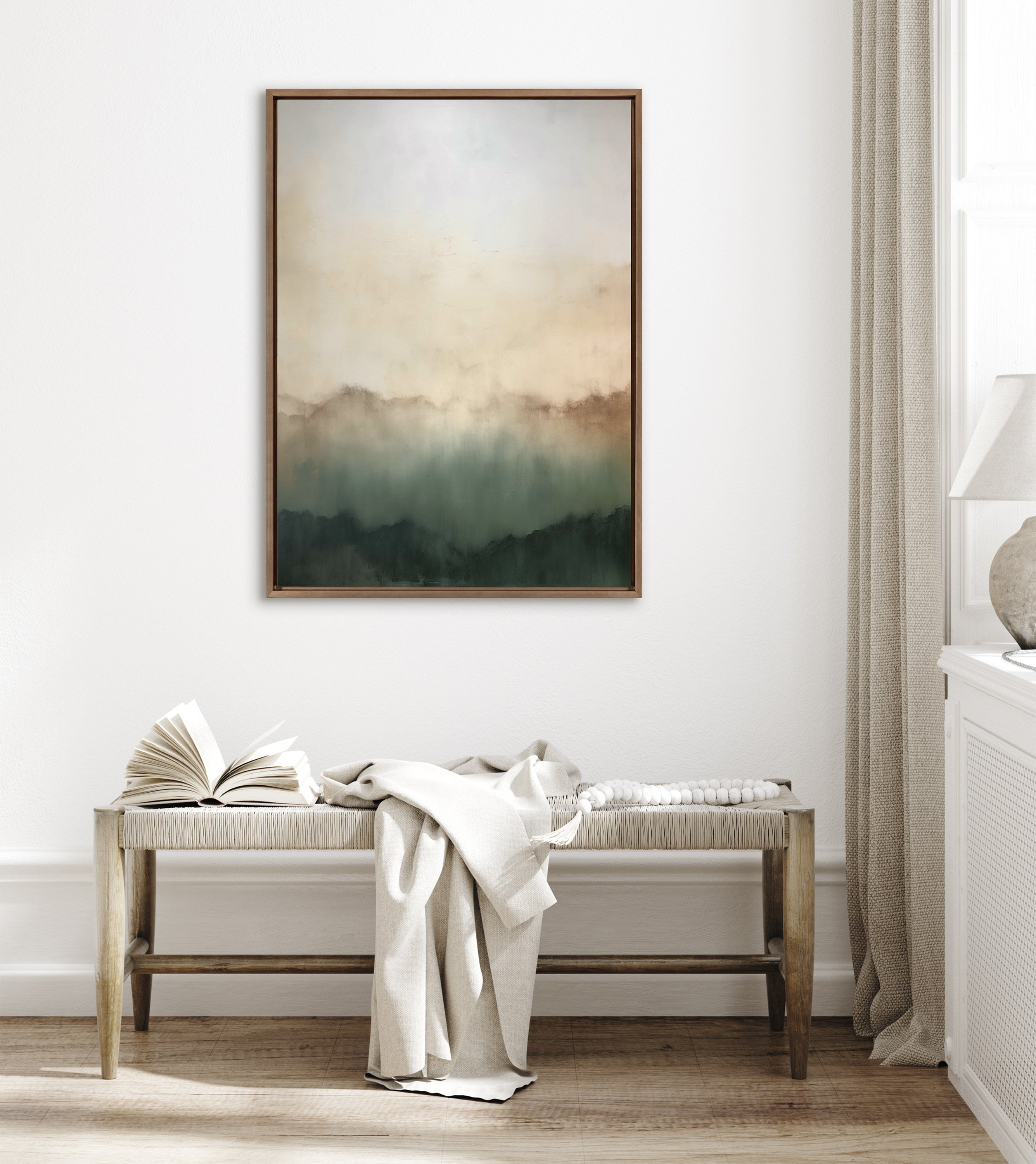 Framed Canvas 31.5x41.5 Sylvie Dark Gold 4