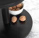 Serving Tray Black 12x12x23 6