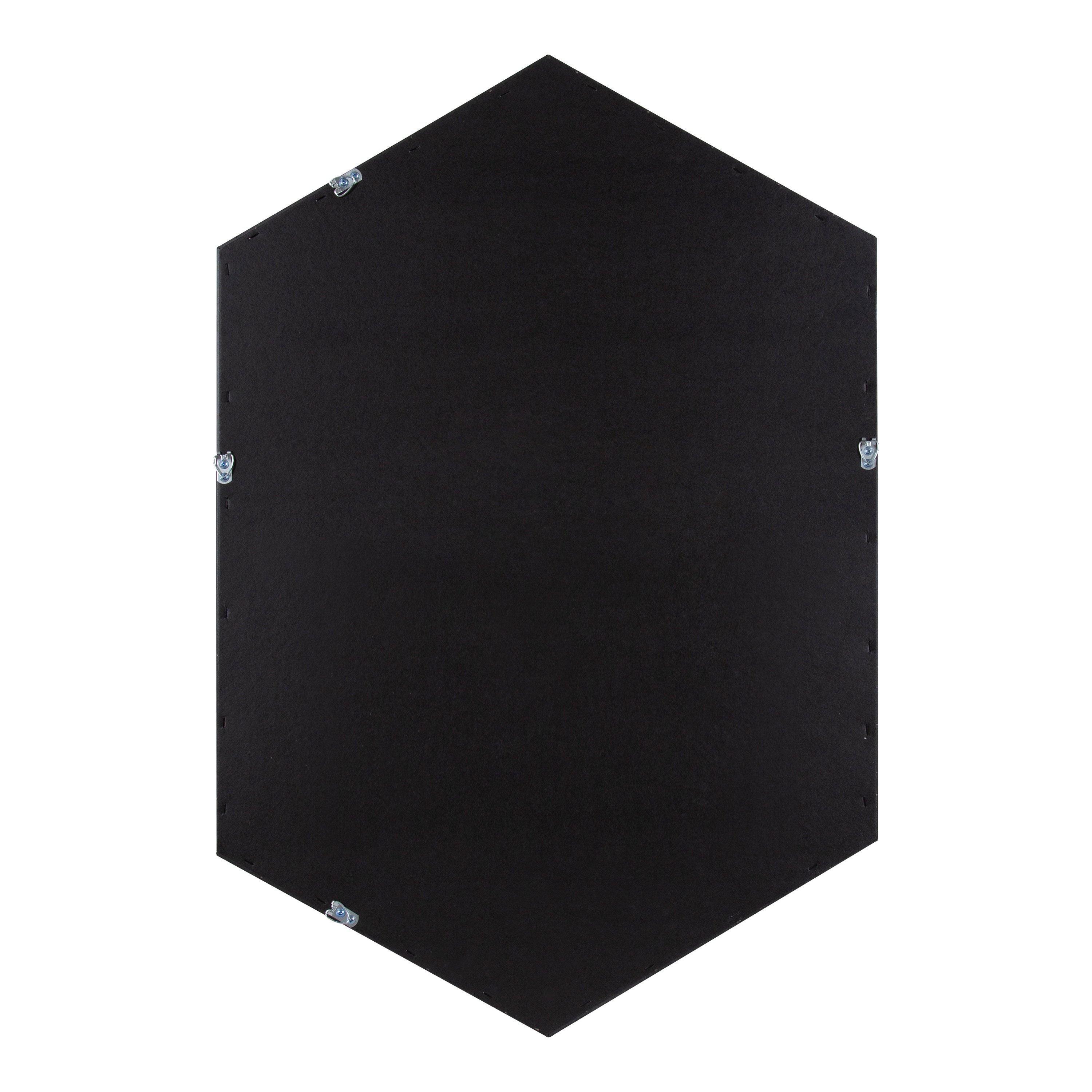 Laverty Framed Hexagon Wall Mirror